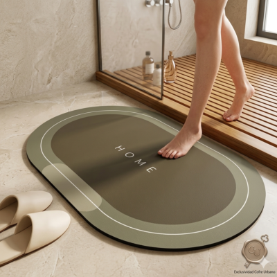 Alfombra secado rapido de baño