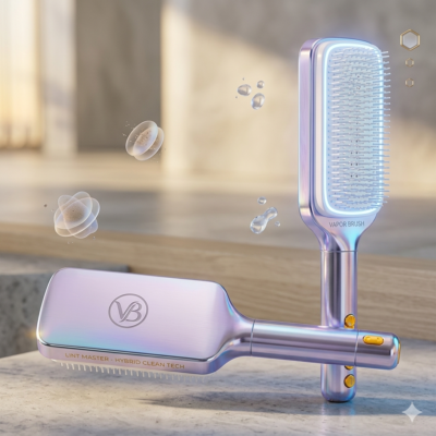 Cepillo Autolimpiante Para El Cabello