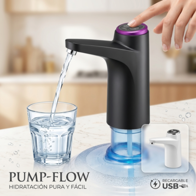 Dispensador de agua tipo llave recargable