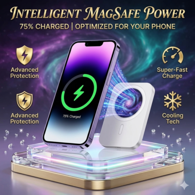 Power Bank Magnético MagSafe Inalambrico