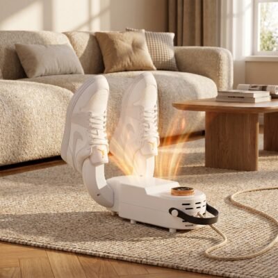 Secador de Zapatos Eléctrico Plegable